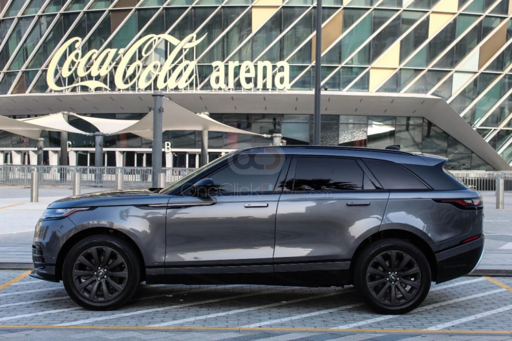 Gray Land Rover Range Rover Velar 2020 for rent in Dubai 4