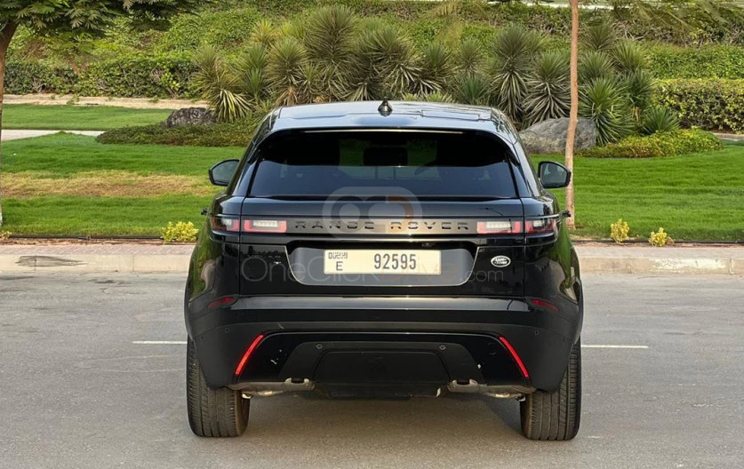 Black Land Rover Range Rover Velar 2021 for rent in Dubai 4