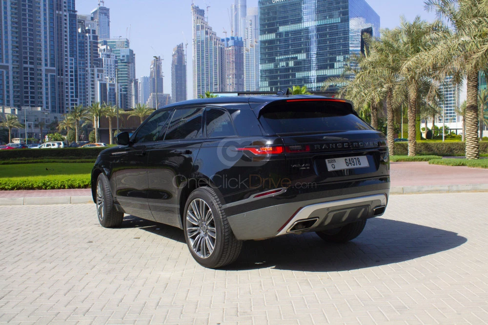 Black Land Rover Range Rover Velar 2019 for rent in Dubai 10