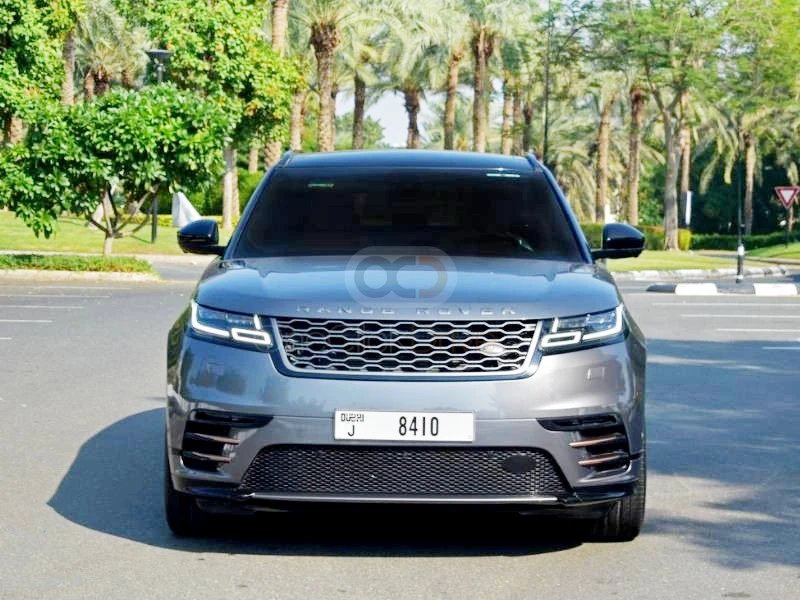 White Land Rover Range Rover Velar R Dynamic 2018 for rent in Dubai 2