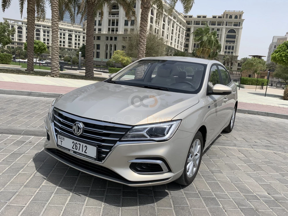 Champagne Gold MG 5 2021 for rent in Ajman 1
