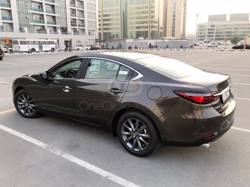 Black Mazda 6 2020 for rent in Dubai 9