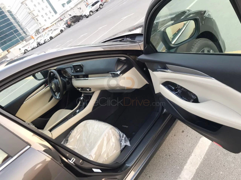Black Mazda 6 2020 for rent in Dubai 4