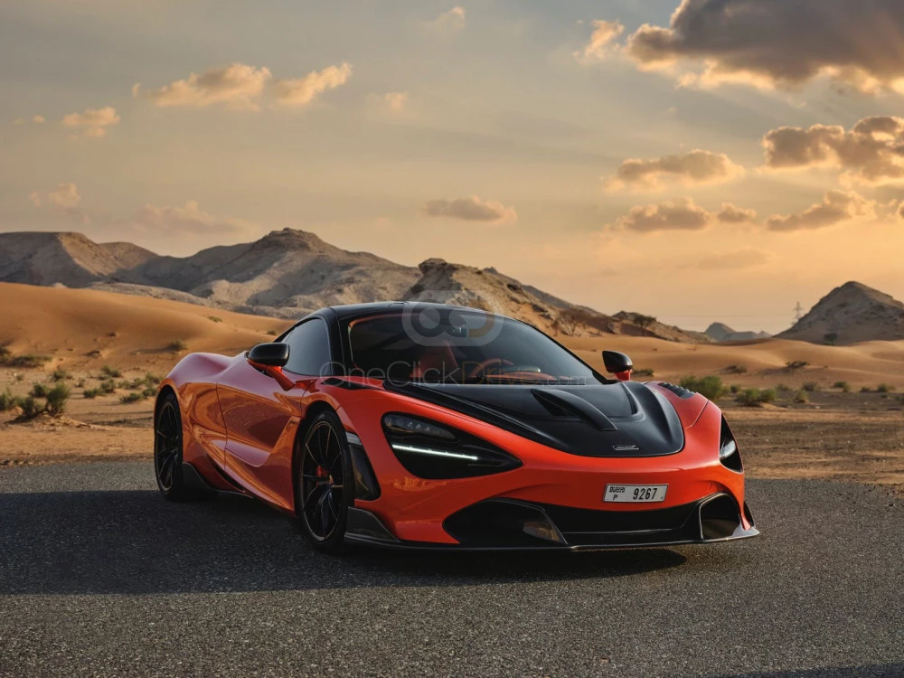 Oranje McLaren Vorsteiner 720s 2019 for rent in Dubai 6
