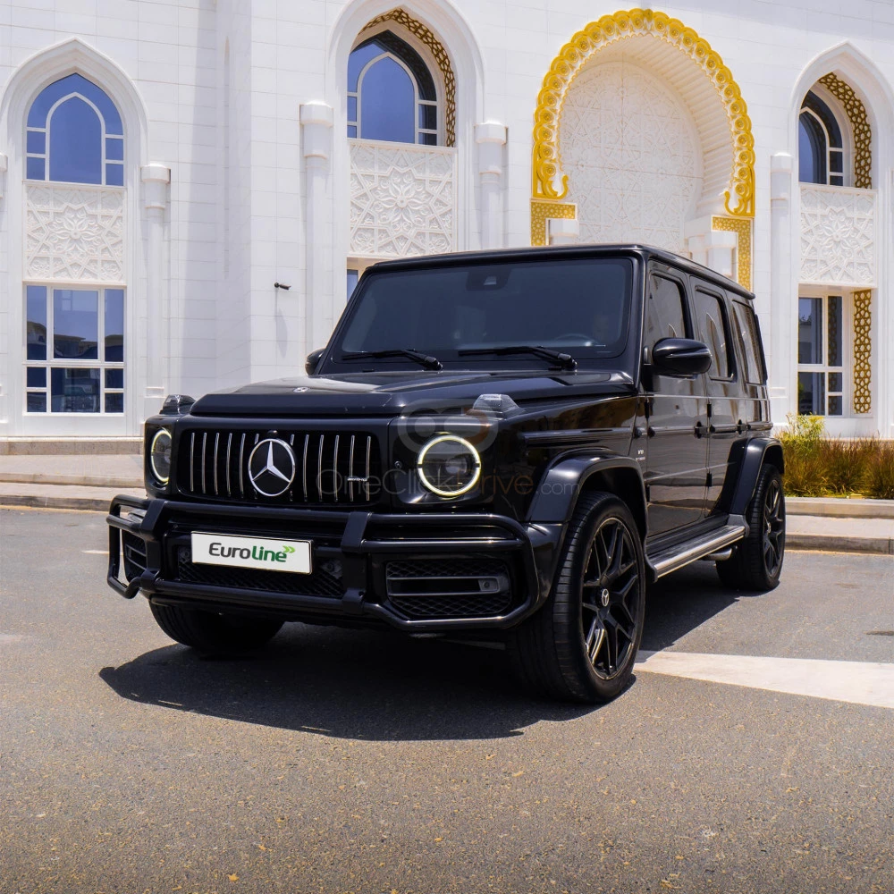 Blanco Mercedes Benz AMG G63 2021 for rent in Ajman 1