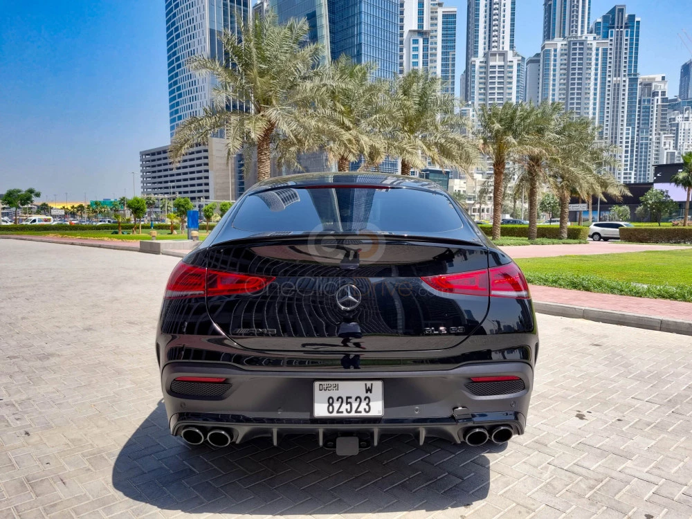 zwart Mercedes-Benz AMG GLE 53 2021 for rent in Dubai 11