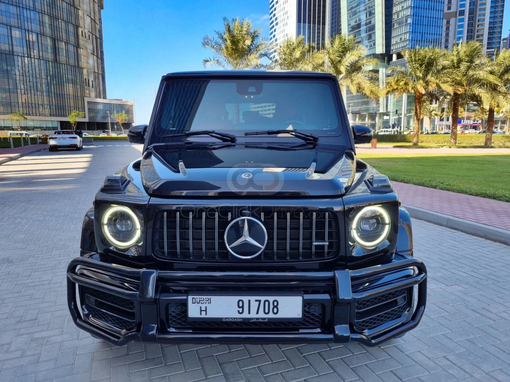 Red Mercedes Benz AMG G63 2021 for rent in Dubai 2
