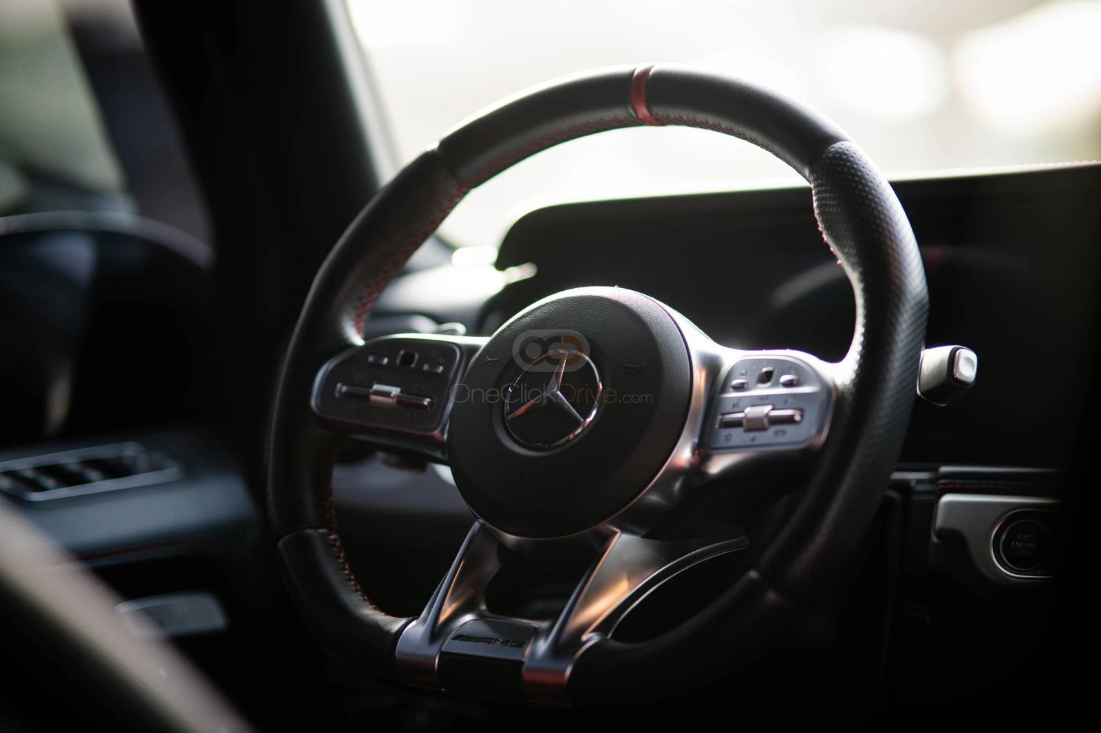 Black Mercedes Benz AMG G63 2020 for rent in Dubai 3