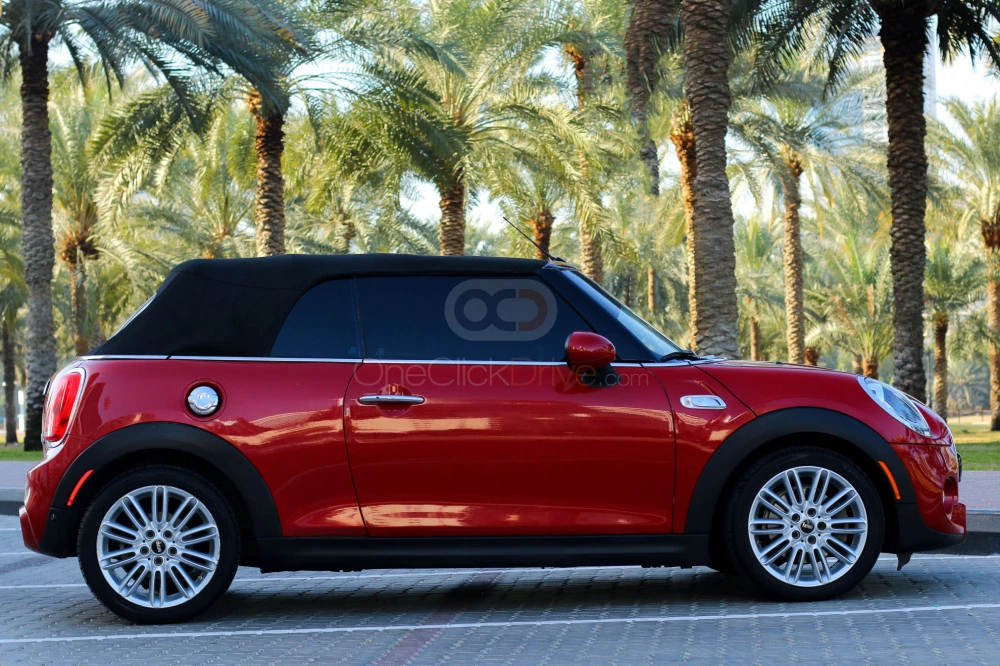 Red Mini Cooper S 2017 for rent in Ajman 10