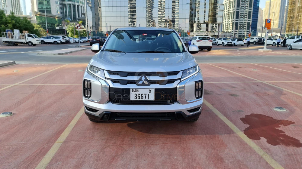 Silver Mitsubishi ASX 2022 for rent in Dubai 2