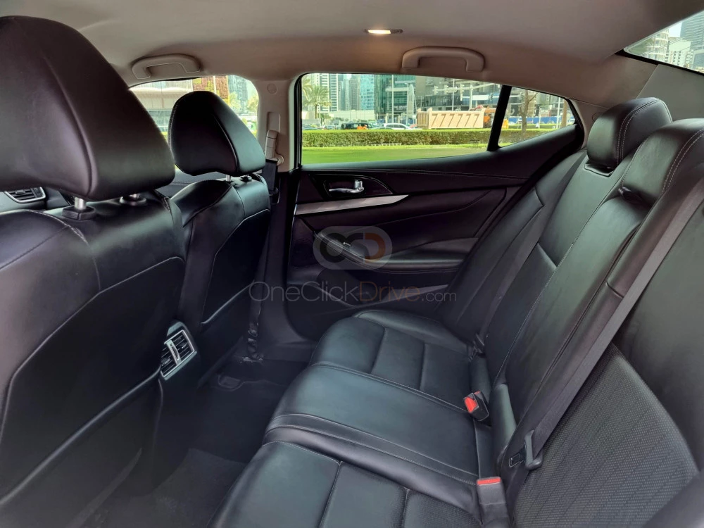 Black Nissan Maxima 2020 for rent in Dubai 5