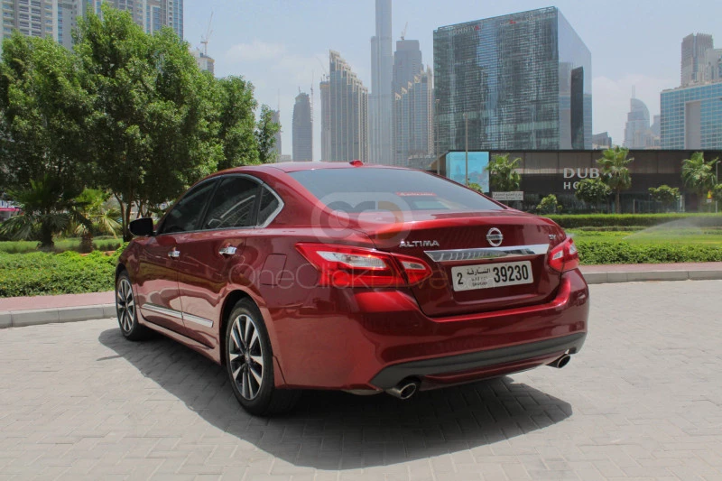 Red Nissan Altima 2016 for rent in Sharjah 6