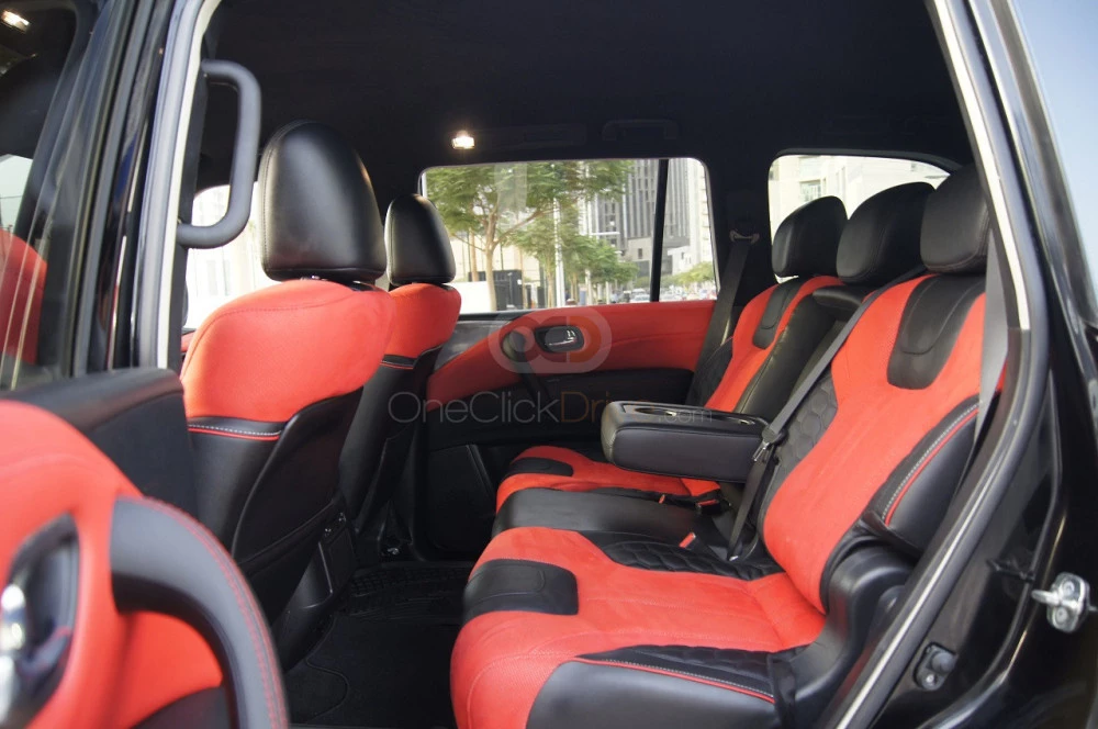 Black Nissan Patrol 2021 for rent in Dubai 10