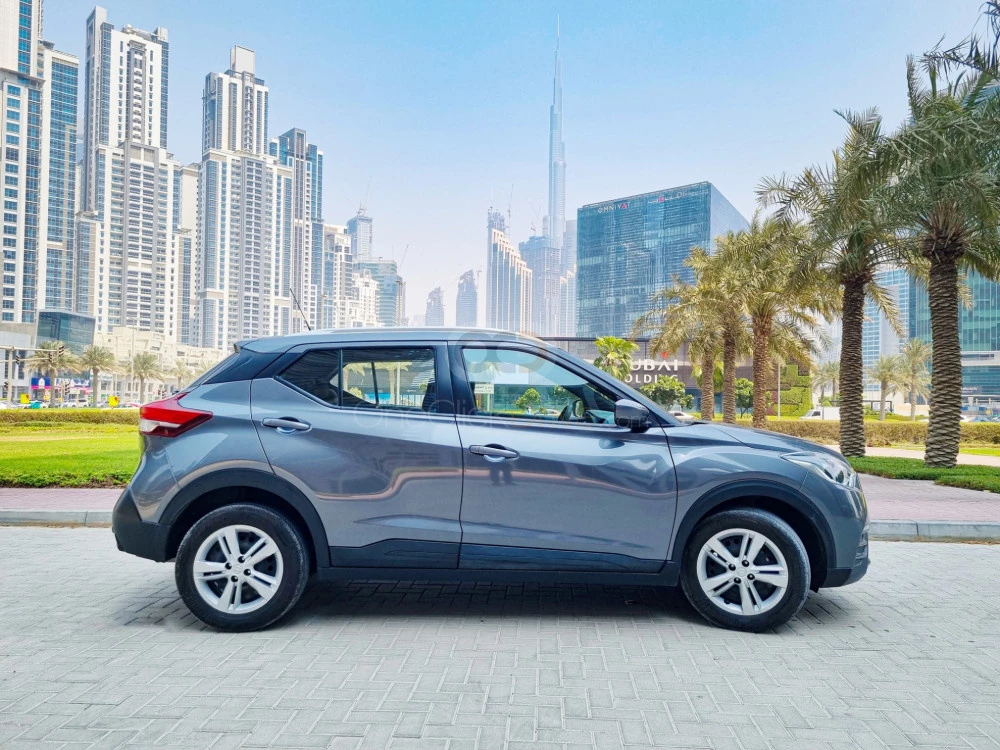 Gray Nissan Kicks 2020 for rent in Sharjah 7