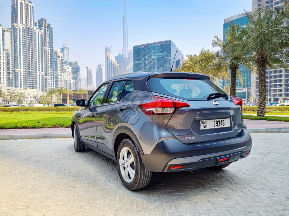 Gray Nissan Kicks 2020 for rent in Sharjah 4
