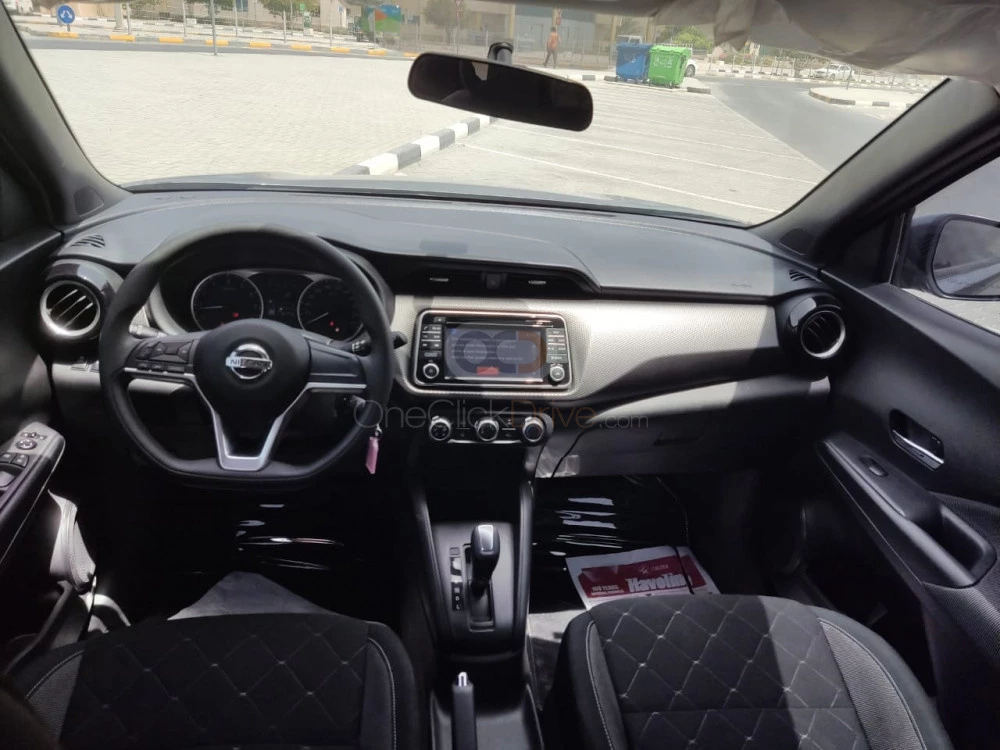 Gray Nissan Kicks 2020 for rent in Sharjah 5