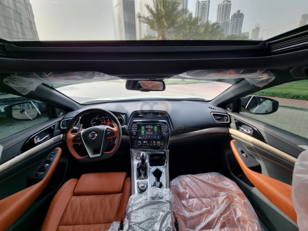 White Nissan Maxima 2022 for rent in Sharjah 8