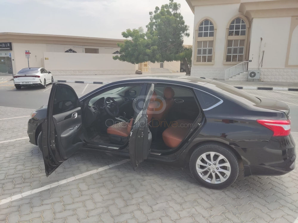 Black Nissan Sentra 2019 for rent in Sharjah 7