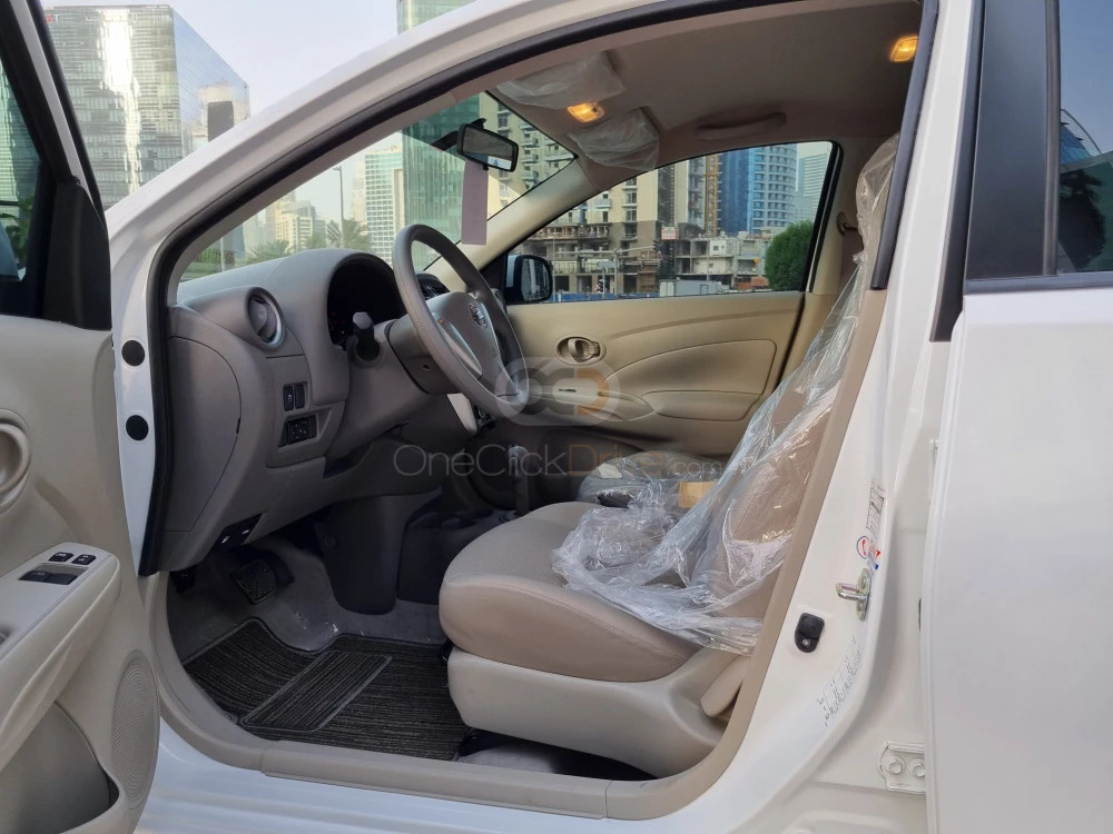 White Nissan Sunny 2022 for rent in Sharjah 7