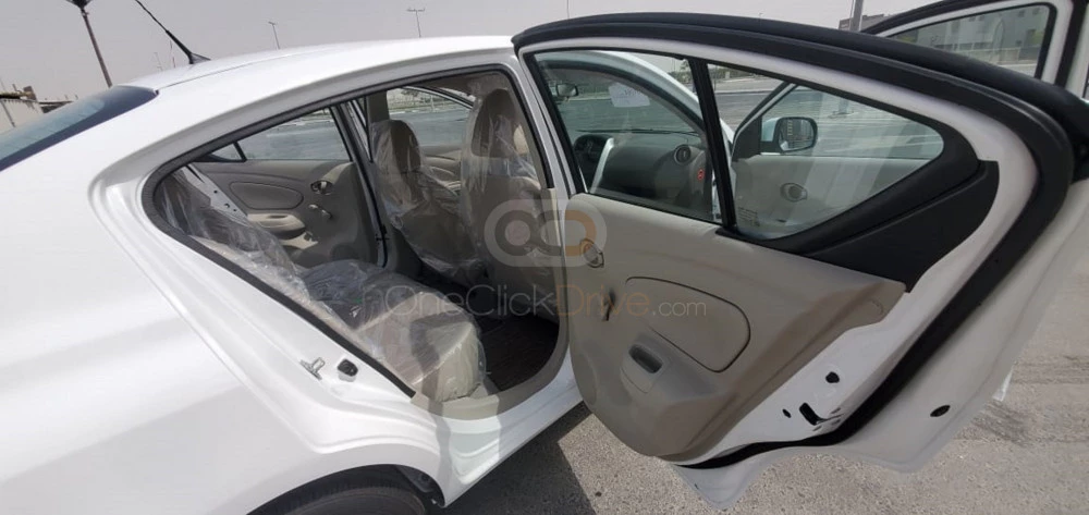 White Nissan Sunny 2022 for rent in Dubai 9