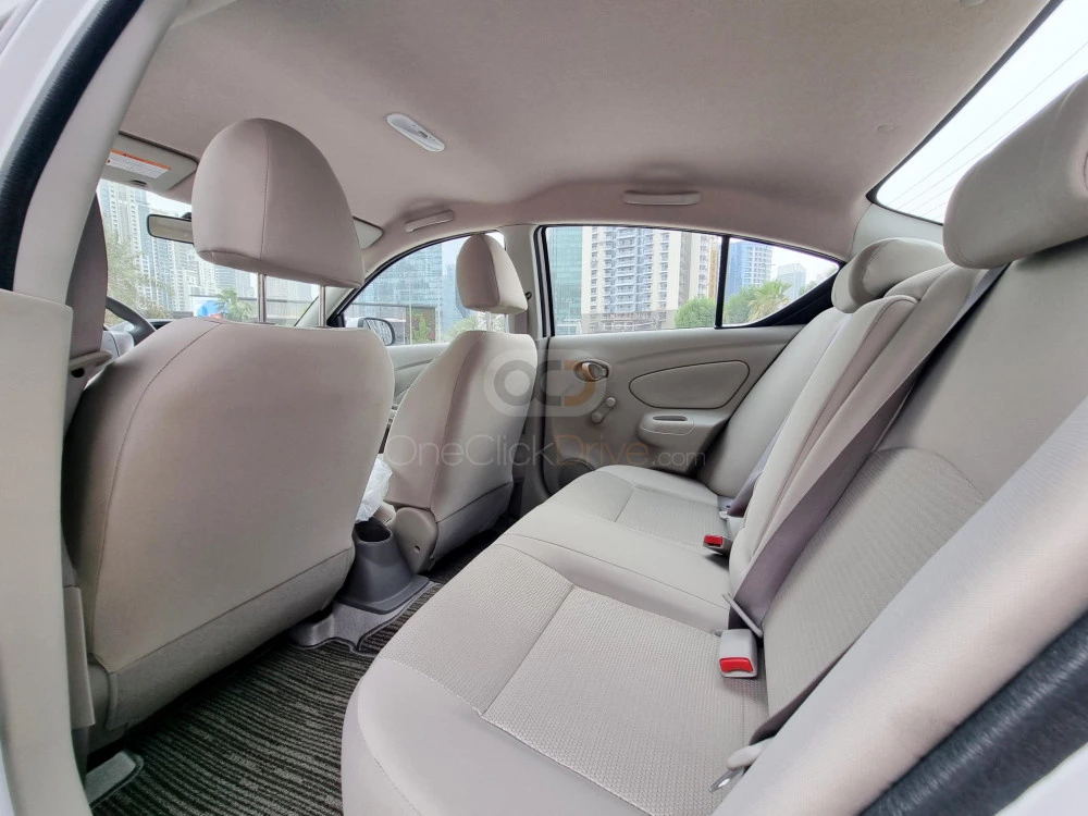 White Nissan Sunny 2022 for rent in Dubai 7