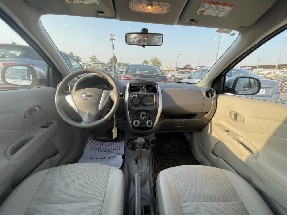 Silver Nissan Sunny 2023 for rent in Dubai 5