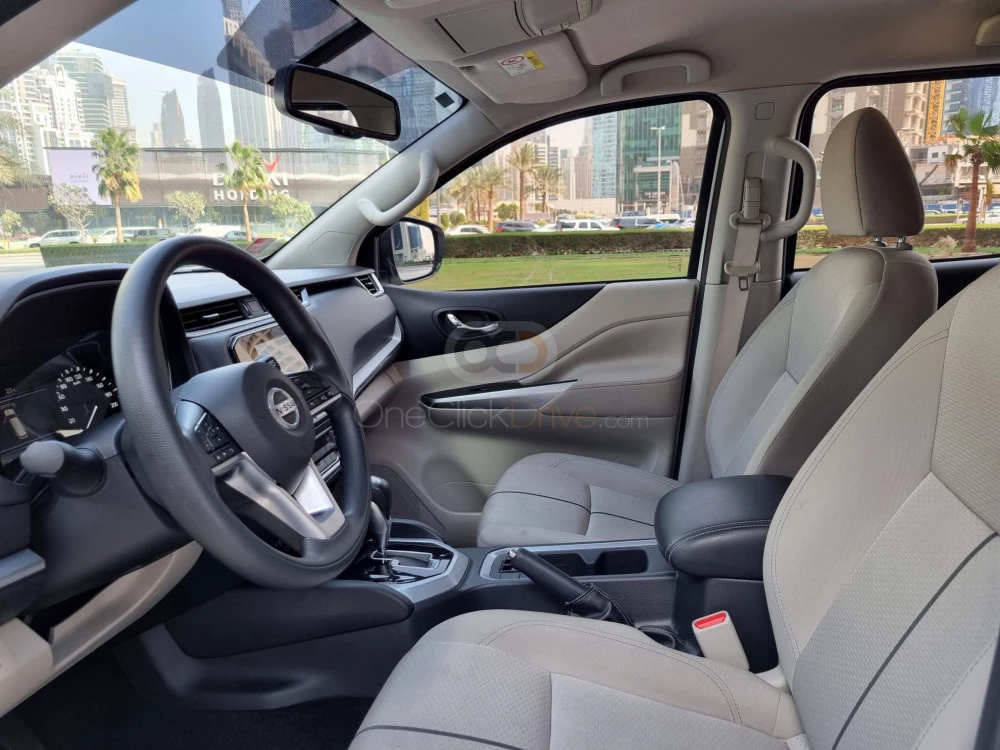 White Nissan Xterra 2021 for rent in Dubai 4