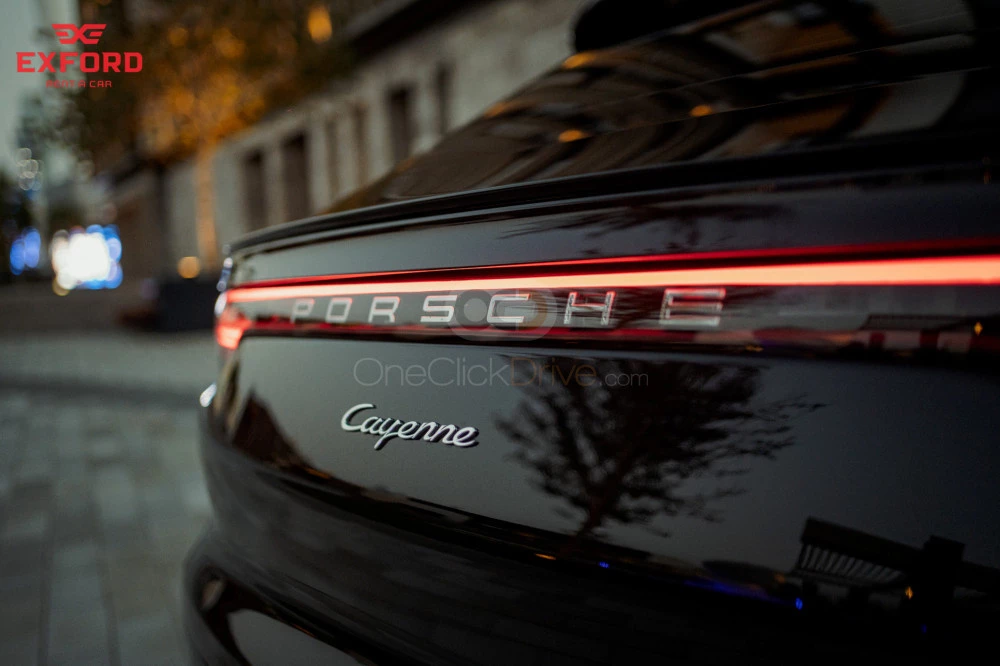 Black Porsche Cayenne Coupe 2022 for rent in Dubai 8