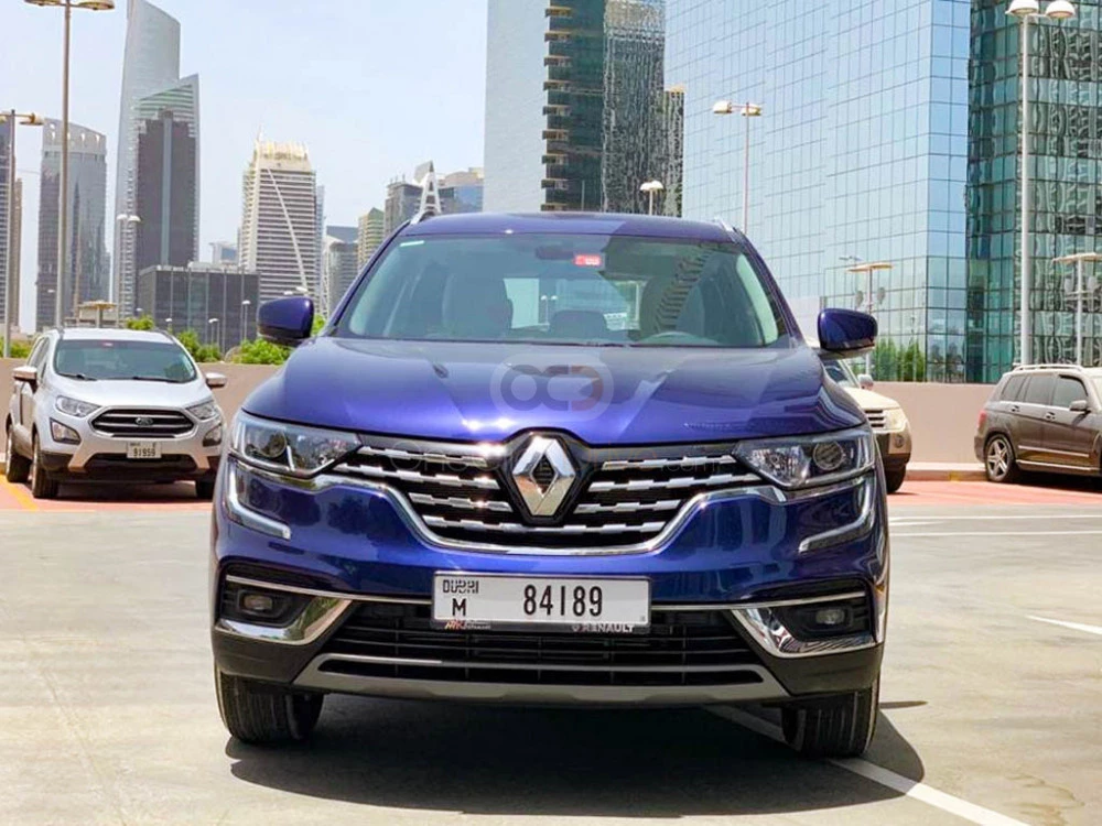 Blauw Renault Koleos 2020 for rent in Dubai 1