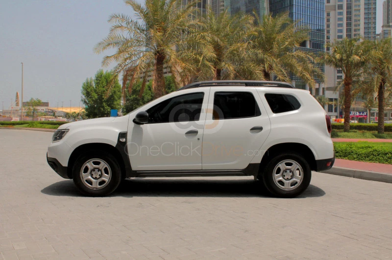 White Renault Duster 2019 for rent in Ajman 2