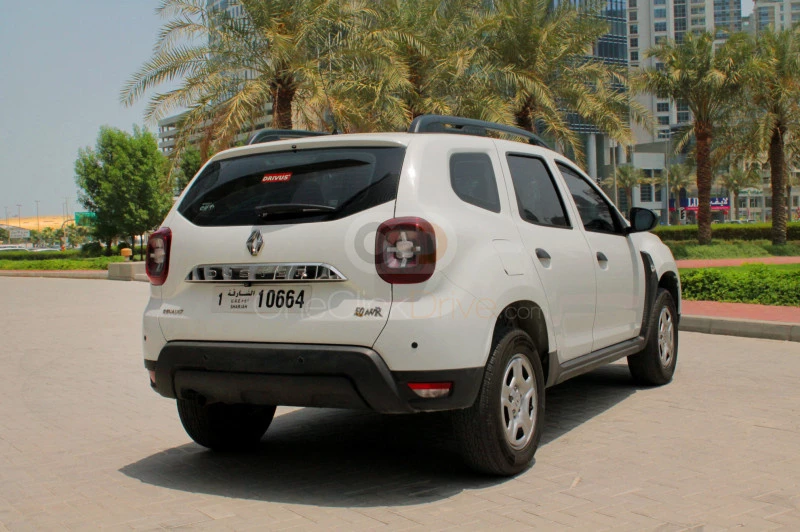 White Renault Duster 2019 for rent in Ajman 4