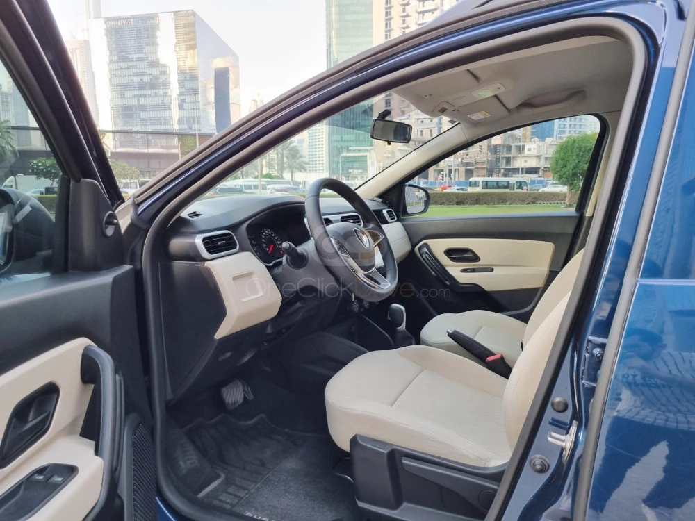 Blue Renault Duster 2020 for rent in Abu Dhabi 6