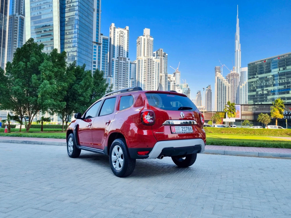 Red Renault Duster 2022 for rent in Sharjah 7