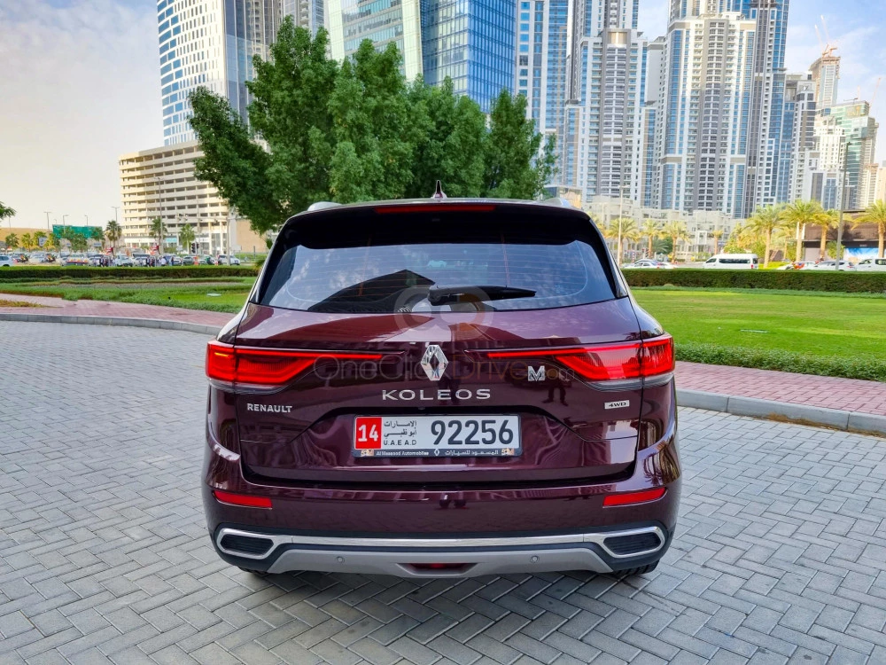 Maroon Renault Koleos 2022 for rent in Sharjah 9