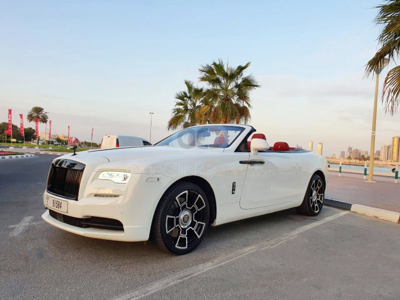 Beyaz Rolls Royce şafak 2017 for rent in Dubai 6