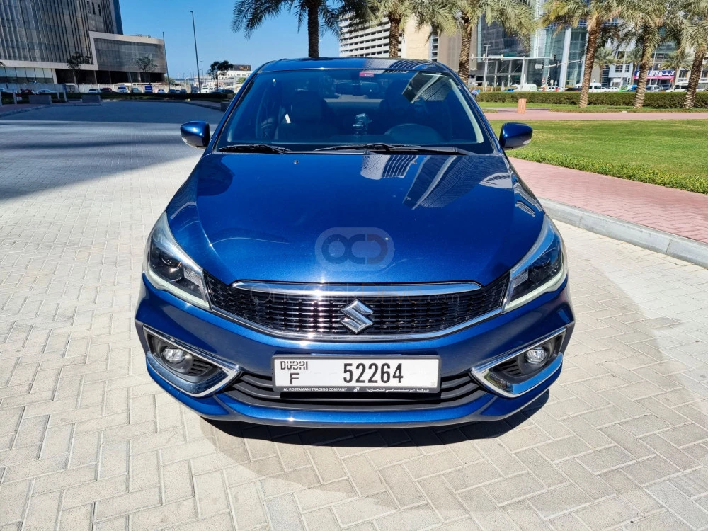 Blue Suzuki Ciaz  2019 for rent in Sharjah 2
