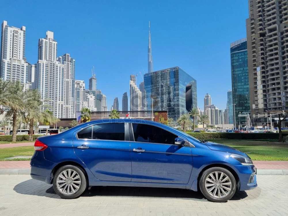 Blue Suzuki Ciaz  2019 for rent in Sharjah 3