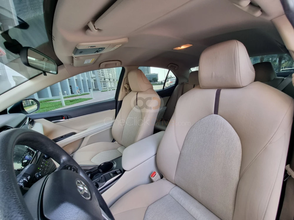 White Toyota Camry 2019 for rent in Dubai 4