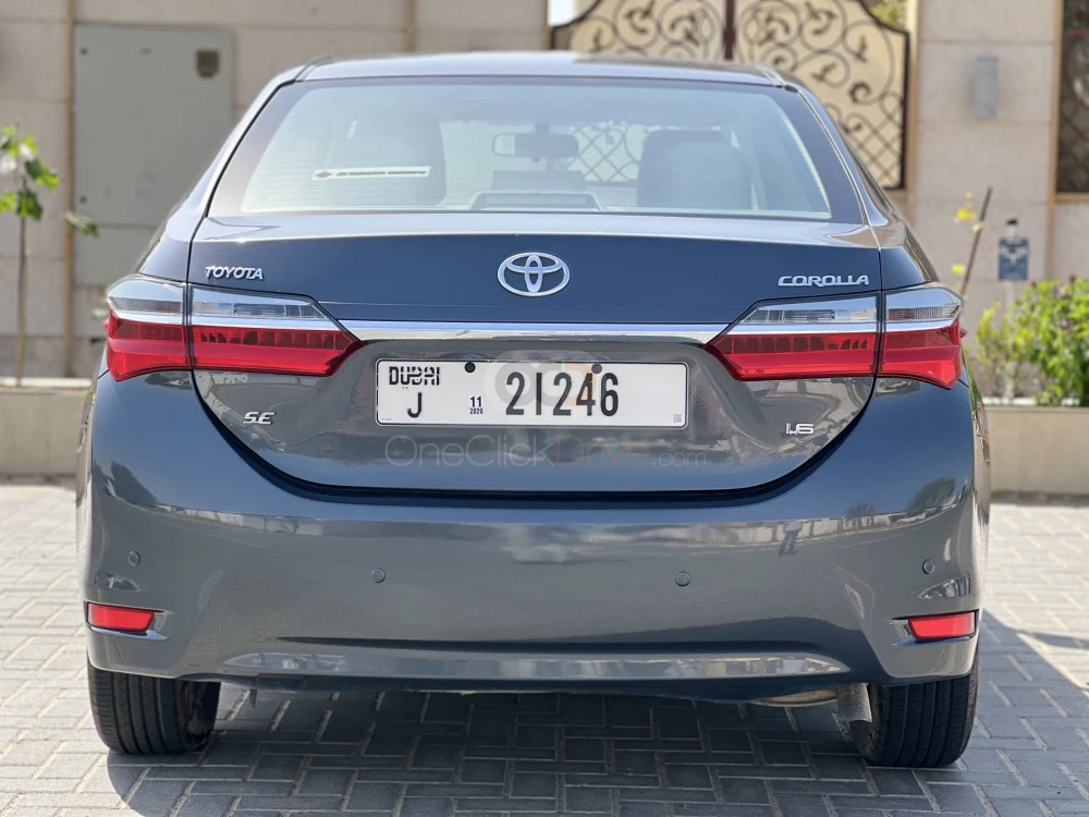Gri Toyota korol 2019 for rent in Dubai 5