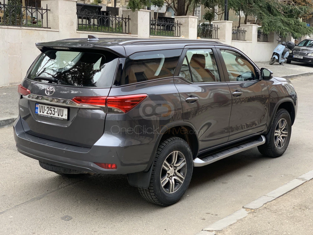 Brown Toyota Fortuner 2019 for rent in Tbilisi 4