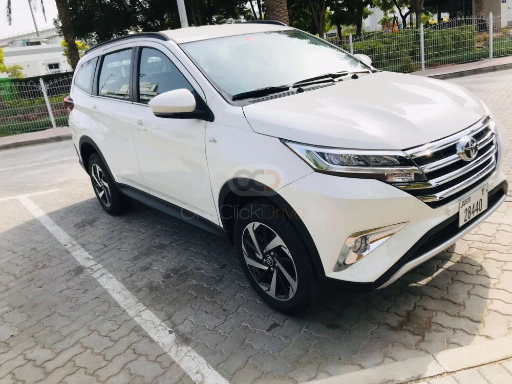 White Toyota Rush 2023 for rent in Dubai 8