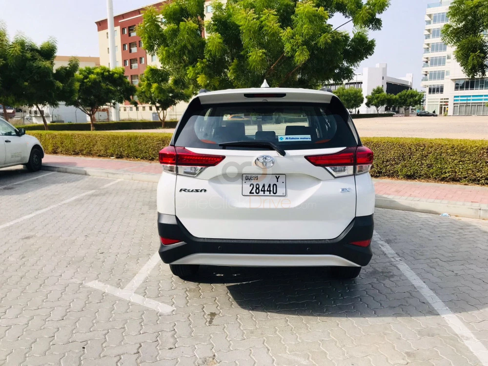 White Toyota Rush 2023 for rent in Dubai 5
