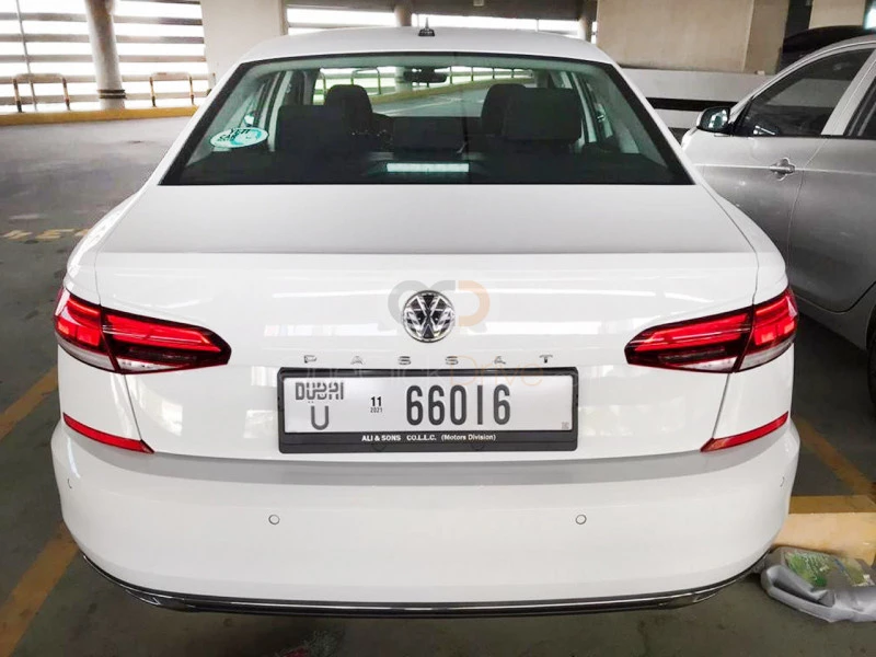 White Volkswagen Passat 2020 for rent in Dubai 6