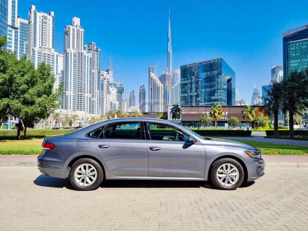 wit Volkswagen Passaat 2020 for rent in Dubai 3