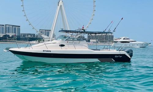 35 Feet Walkaround Sightseeing Boat  Rentals in Dubai