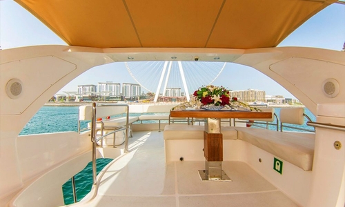 63 Feet Luxury Yacht  Price in Dubai -  Hire Dubai - 63 Feet Luxury Yacht Rentals