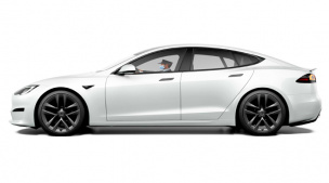 Tesla Model S 2022 with Driver